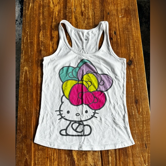 Hello Kitty Bow racerback tank - Picture 1 of 3